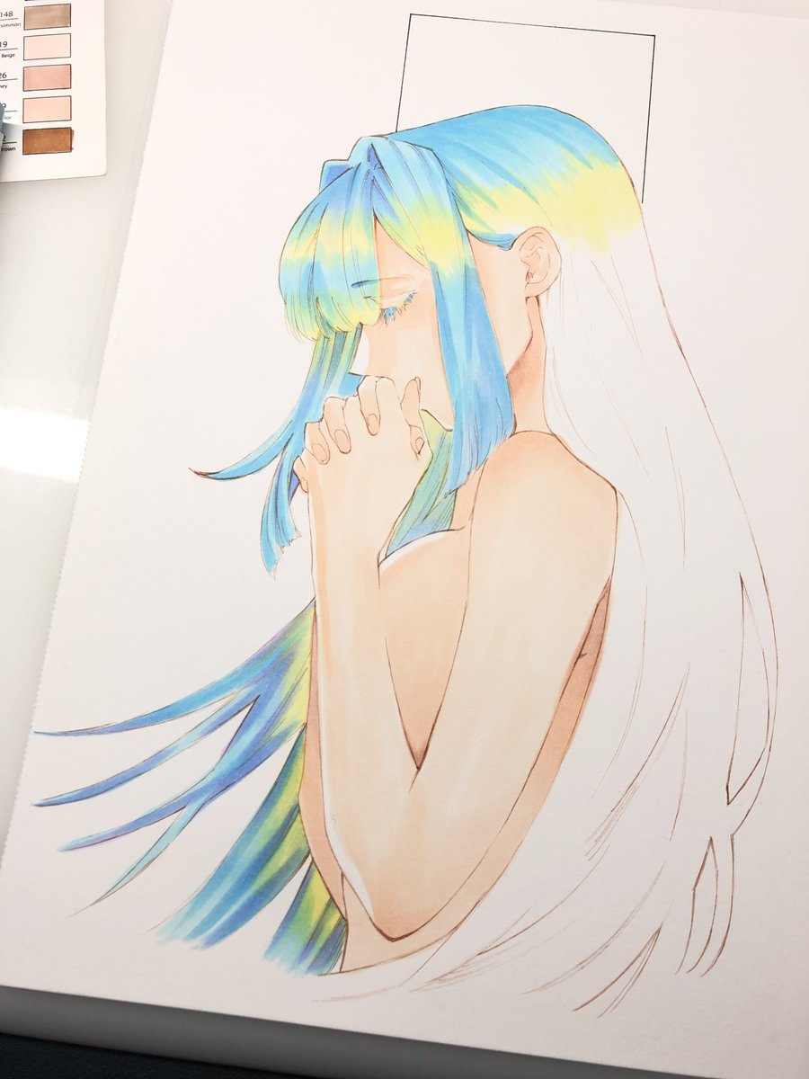 「…割と綺麗でね? 」|みっちょんのイラスト
