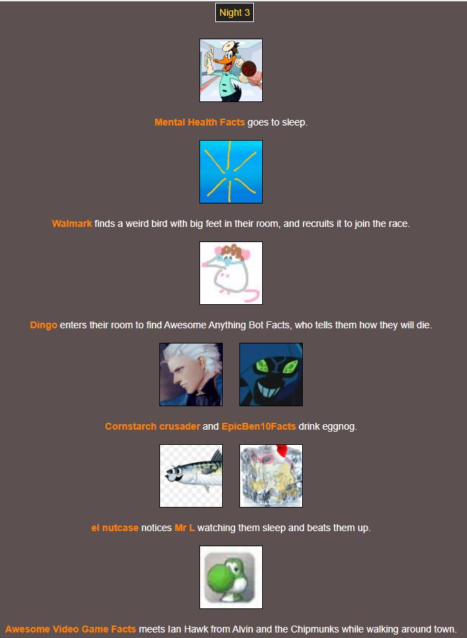 TrinityO5_'s tweet photo. All racers manage to survive night 2! #FACCAR https://t.co/50lqQqwJRV