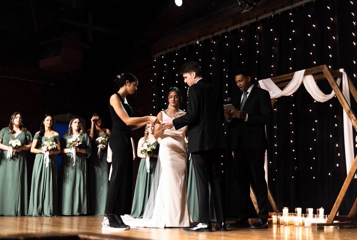 waynesimien's tweet photo. @ItsMe_Alec Honored to be your “caddie” in this amazing moment  bro!  ill never forget that pep talk before we took this walk together 😁😁. @NiccollyRamalho Im mad at your for having my daughters that close to the wedding ceremony…..im not ready 😣😫😂😂 We love you guys! https://t.co/MRJwtItCo4