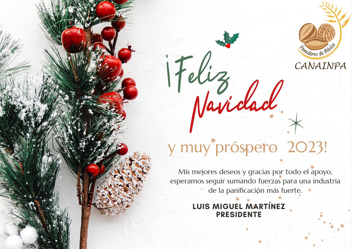 Presidencia CANAINPA tweet media