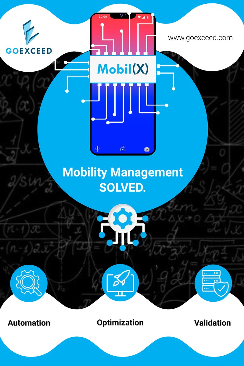 Mobil(X) continually raises the bar with Real-Time Optimization, Savings Validations, and Automation of your current mobility landscape.

#5G #telecommunications #ITManagement #ITPolicy #WirelessManagement #mobilewireless #smartphones #mobilitysolutions