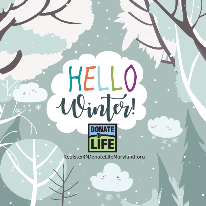 1st Day of Winter
#DonateLife #OrganDonor