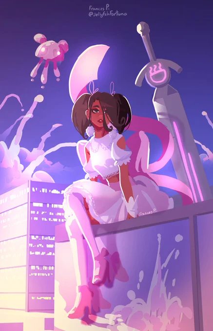Did you know today is the 2nd Anniversary of Doomsie, The Doomsday Magical Girl? Two years ago today she was created as joke on the "Soulstice"Happy two years you chaotic, unstoppable little self insert  