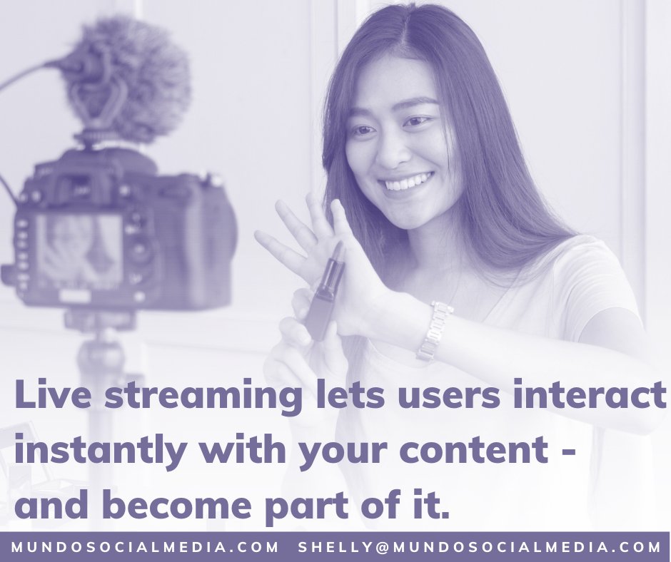 #LiveStreaming is great for connecting w/ your audience in a more meaningful way. From #Facebook to #Youtube, pretty much all platforms offer a live streaming option, and the number of brands using it is increasing. Learn more at the link below! - blog.hootsuite.com/social-media-l…