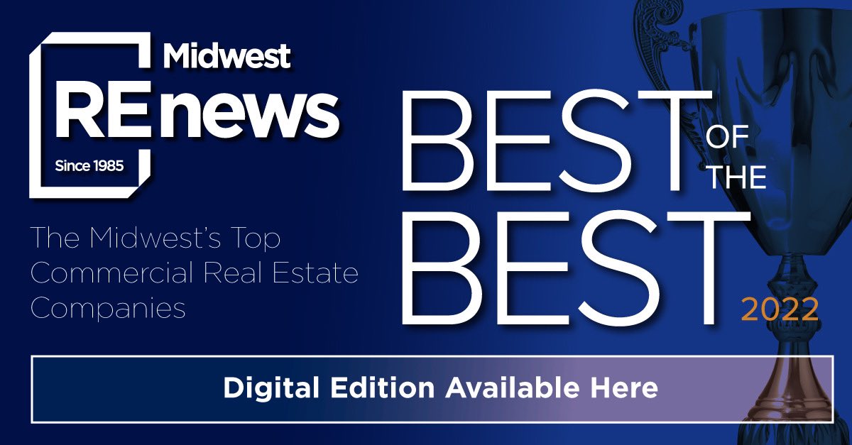 Hot off the press, the highly anticipated #MidwestRealEstateNews 2022 Best of the Best issue is available now! Discover just how hard 336 Midwest CRE professionals worked this past year. 

Click here to view the rankings: issuu.com/rednews/docs/b…