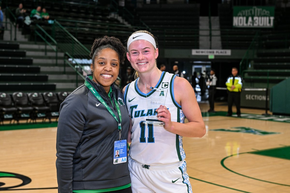 Tulane Women's Hoops tweet media