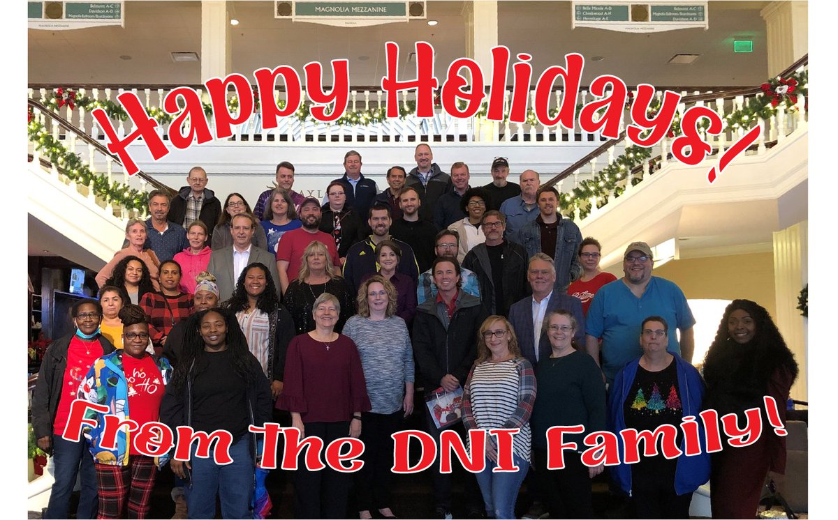 As we celebrate this holiday season, DNI hopes that all our employees, business partners and clients’ holidays are filled with joy and peace!