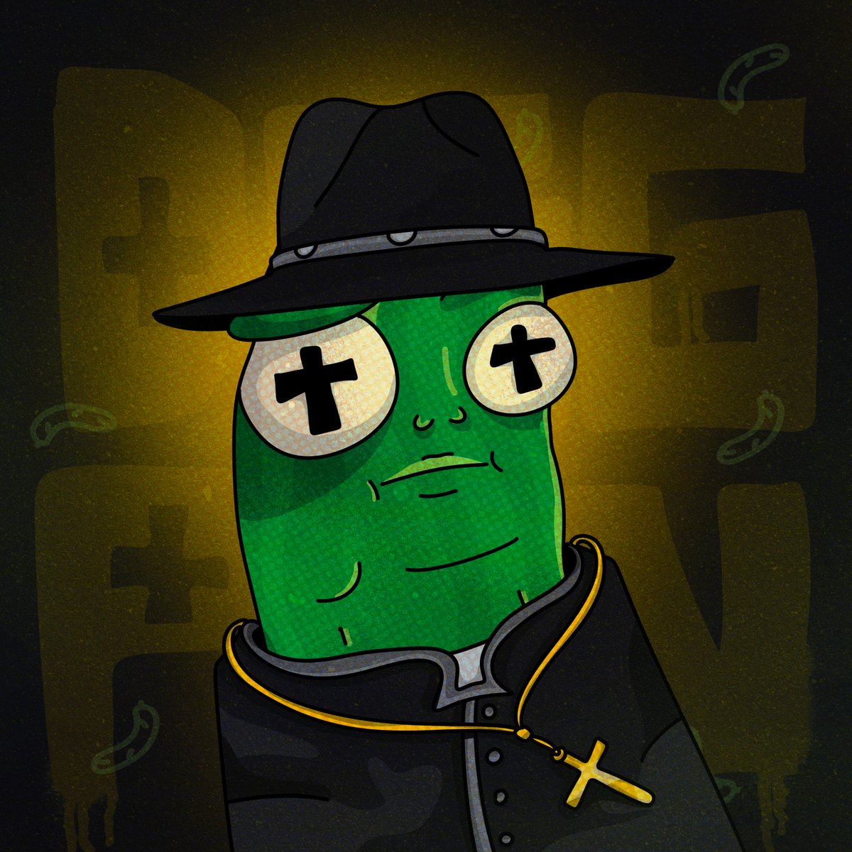 Pickle Preacher is ready to forgive your sins in our discord⛪:
discord.gg/E2MgvfdR

#SolanaCommunity #SolanaNFTs #Solana #Pickles #NFTCollection