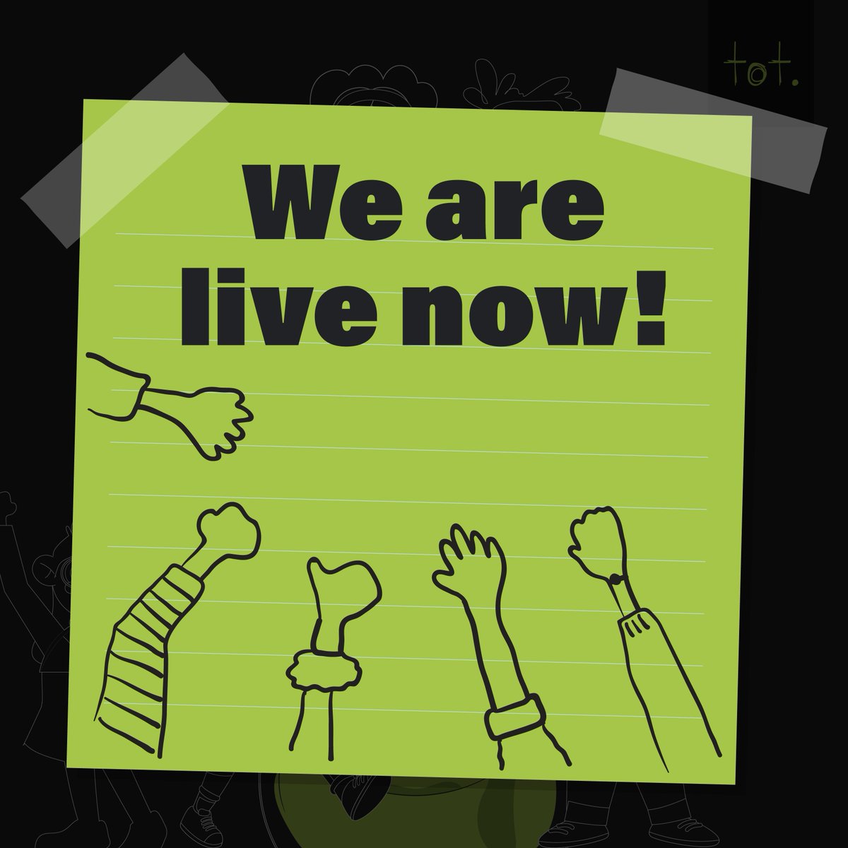 tot_nft's tweet photo. WE ARE LIVE NOW!

MINT HERE :
https://t.co/dkAYW3AeRx

#NFT #MINT #OpenSeaNFT #NFTCollections https://t.co/GlT5jXeWl1