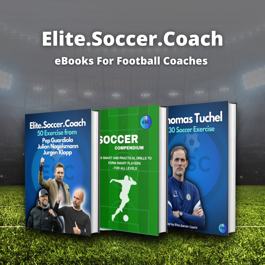 EliteCoach_'s tweet image. Are you Football Coach who wants to develop!
Do that 3000+ trainers have already done, Invest in your knowledge.

Invest in our eBooks:

payhip.com/EliteSoccerCoa…

Tags:
#soccerdrills 
#footballsession 
#footballcoach
#soccercoach
#football
#Pepguardiola
@tacticalpad