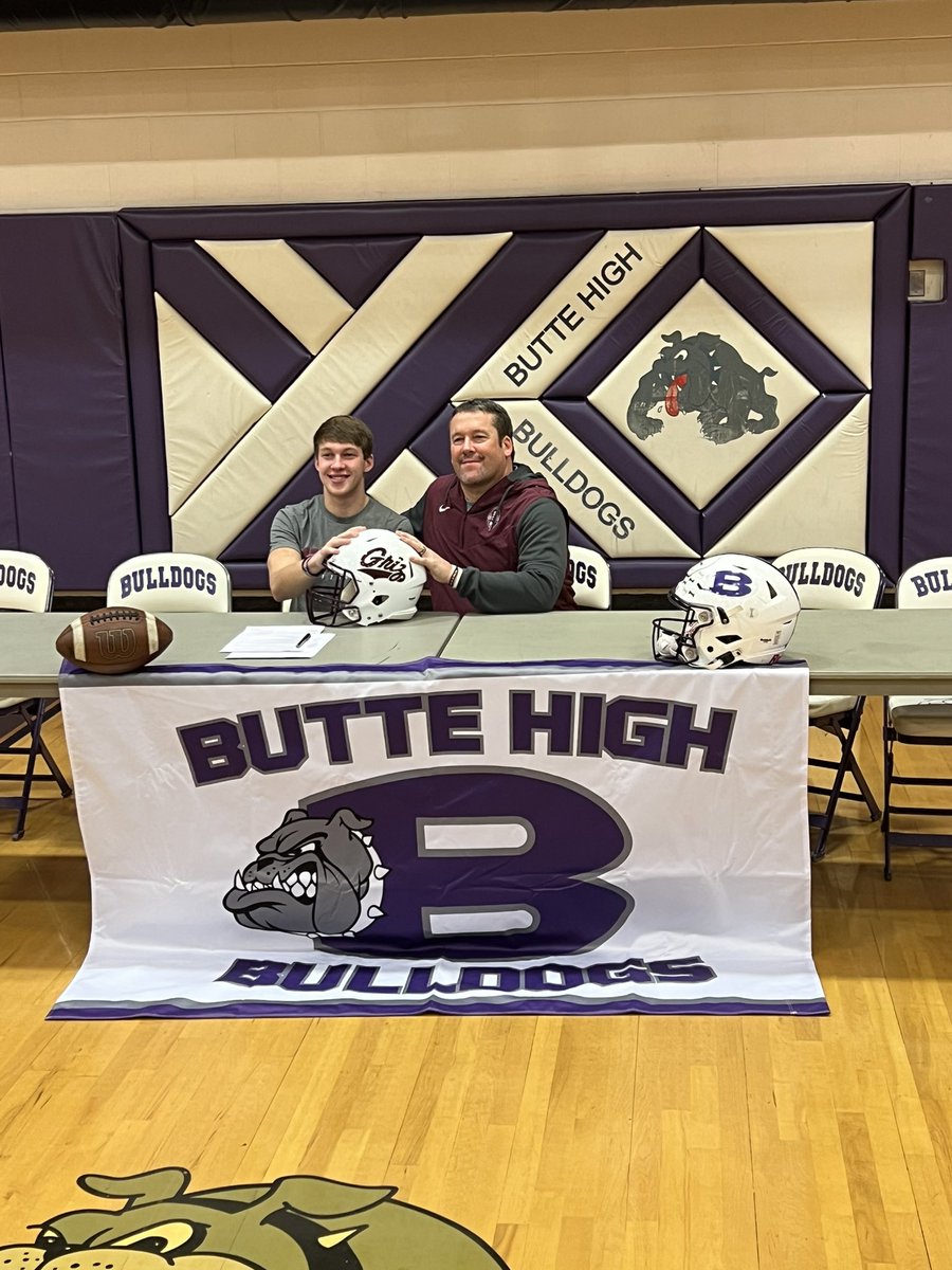 ButteSports's tweet photo. Cameron Gurnsey signs with Griz… story to follow! Congrats Cameron! https://t.co/I9cCLq2e0G