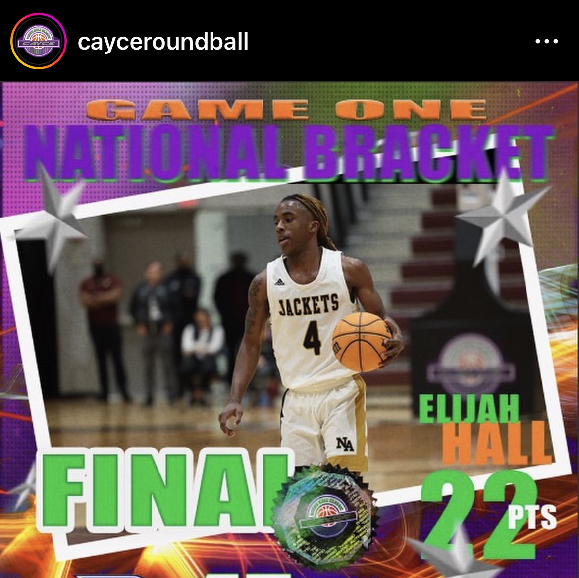 UpwardStarsCola's tweet photo. 2023 PG Elijah Hall (North Augusta) was impressive in a win last night. 22 points, 4 rebounds &amp; 3 assists. A play making guard that can score; one to keep eyes on this season. 

@UpwardStarsCSRA @PrepHoopsSC @LouatTheState @AugBball @ElijahHall__ @UpwardStarsPD @UStarsse https://t.co/ZxfqPiYmuI