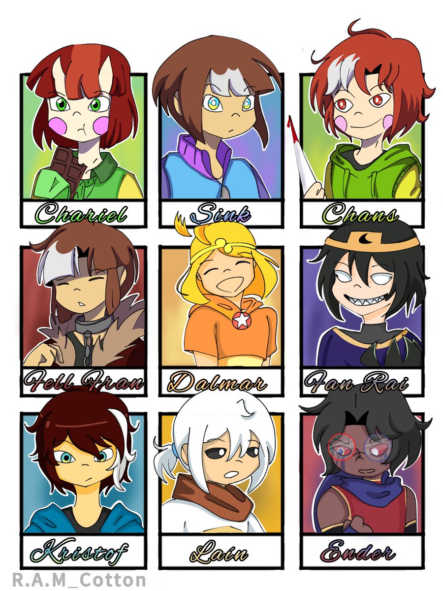 Melocoton_art05's tweet photo. Tarde pero seguro, todavía debo terminar la otra . _.

Chariel, Sink, Chans y Fell Fran: @AlanitaPerez 

Dalmar, Fan Rai, Laín y Ender: Yo

Kristof: @aniitaruizz5 

#LovedTale #LovedFell #DreamLoved #InkTaleLoved #ErrorLoved #Lovedrune https://t.co/sjyc9dWCXh