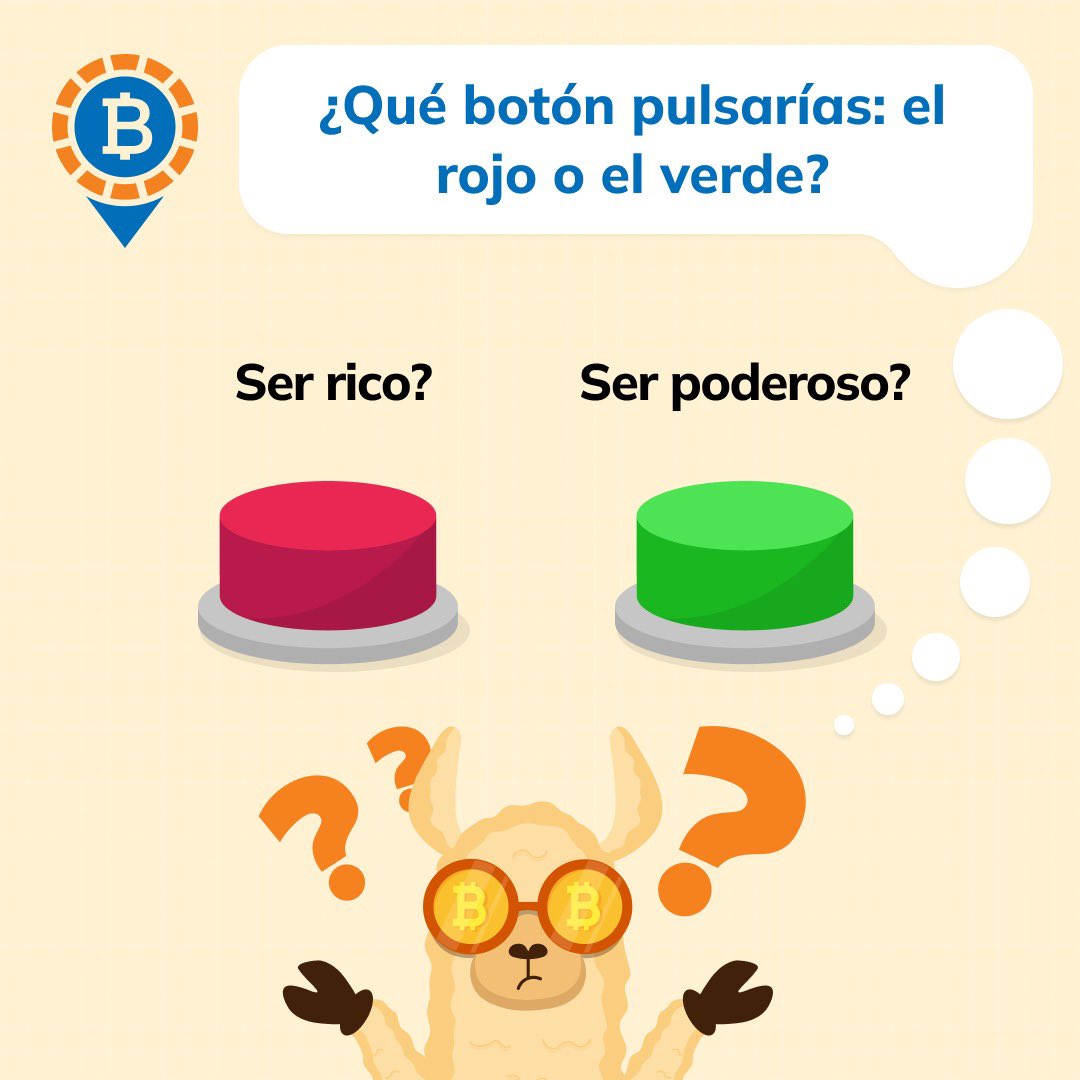 LocalBitcoinsES's tweet photo. ¿Cuál apretarías?

#LocalBitcoins #LocalBitcoinsES #Preguntas https://t.co/1GTwP6HvSN