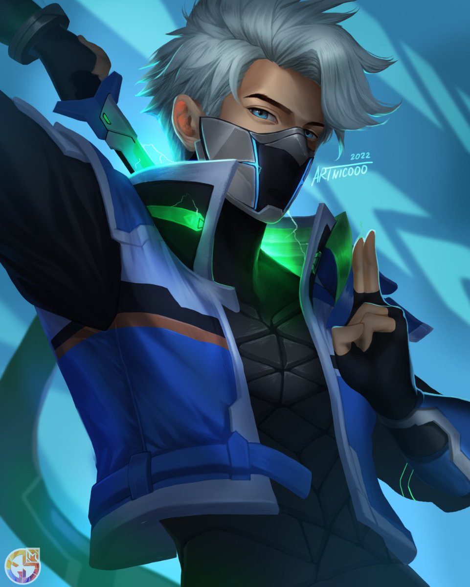 ARTnicooo's tweet photo. [FANART] 
Hayabusa First Purchase S27 skin
1k Likes and I'll post the other version 

#ARTnicooo #hayabusa #mlbb #mglmlbb #artwork #digtalartwork #digitalillustration #portrait #digitalart https://t.co/bk8mKDYsWK