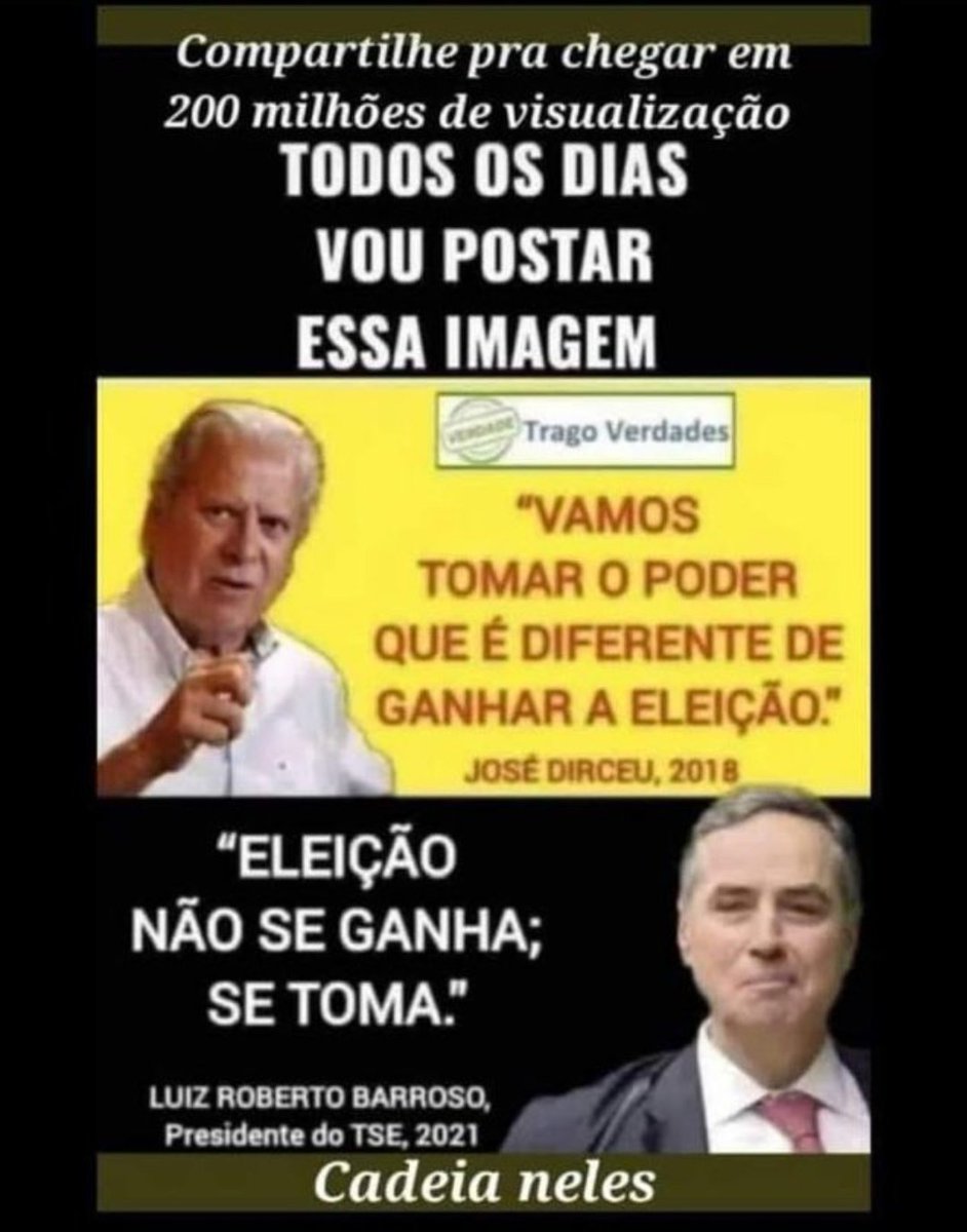 🎅🇧🇷#SomosBrasil
🎅17/12/2022 
🎅Curtir
🎅Comenta 
🎅Retuitar é o mesmo que RT 
<a href="/PSSantos38/">PSSantos</a> 
<a href="/silveira50/">LENA BASSANI</a> 
<a href="/paulodaieq/">Dr Paulo Sérgio</a> 
<a href="/EmirLarangeiraJ/">Carlos Emir Larangeira Jornalista 🇧🇷</a>
<a href="/CameloJubeni/">Jubeni Fideles Camelo</a> 
<a href="/carlinhoscury/">Carlos Eduardo Cury</a> 
<a href="/VanuzaRocha12/">Vanuza Rocha 🇧🇷😎</a> 
<a href="/MarquesToalinha/">🇧🇷𝓐𝓭𝓮𝓶𝓲𝓵𝓽𝓸𝓷 𝓜𝓪𝓻𝓺𝓾𝓮𝓼 💯%DIREITA</a> 
<a href="/RomerinhoJ/">🇪🇦RomerinhoJ🇧🇷</a>
<a href="/BergMartins14/">Berg Martins</a> 
<a href="/arildo_afonso/">Matuto</a> 
<a href="/cursino40/">Fernando Cursino 🇧🇷</a>
<a href="/alvesmimar3/">mimar3</a>