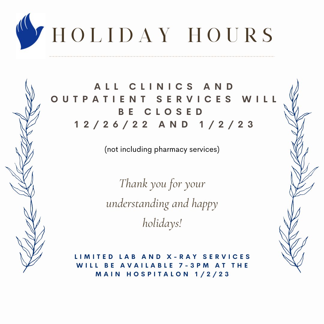 skylakes_org's tweet photo. Holiday Hours https://t.co/ptxLsify5p