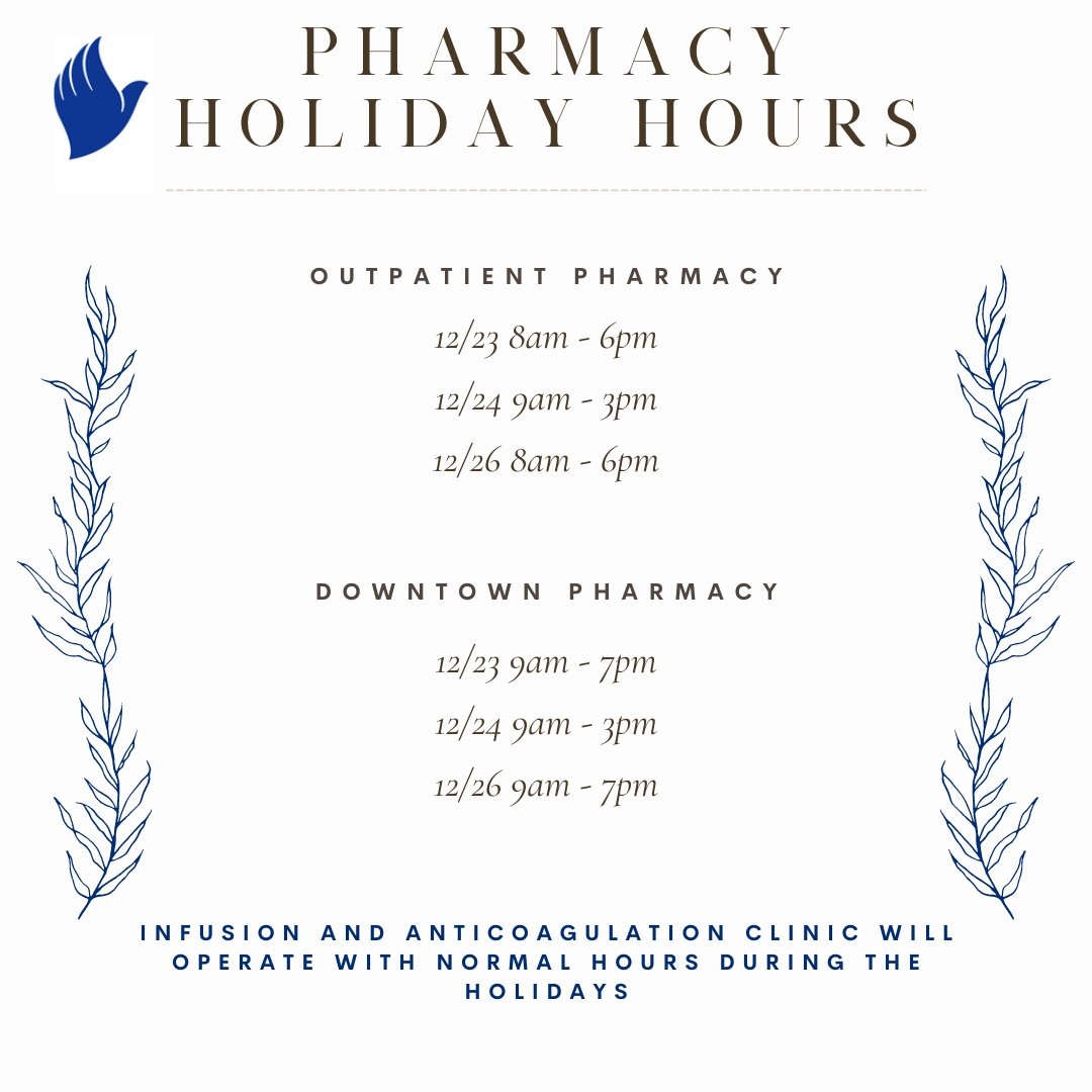 skylakes_org's tweet photo. Holiday Hours https://t.co/ptxLsify5p