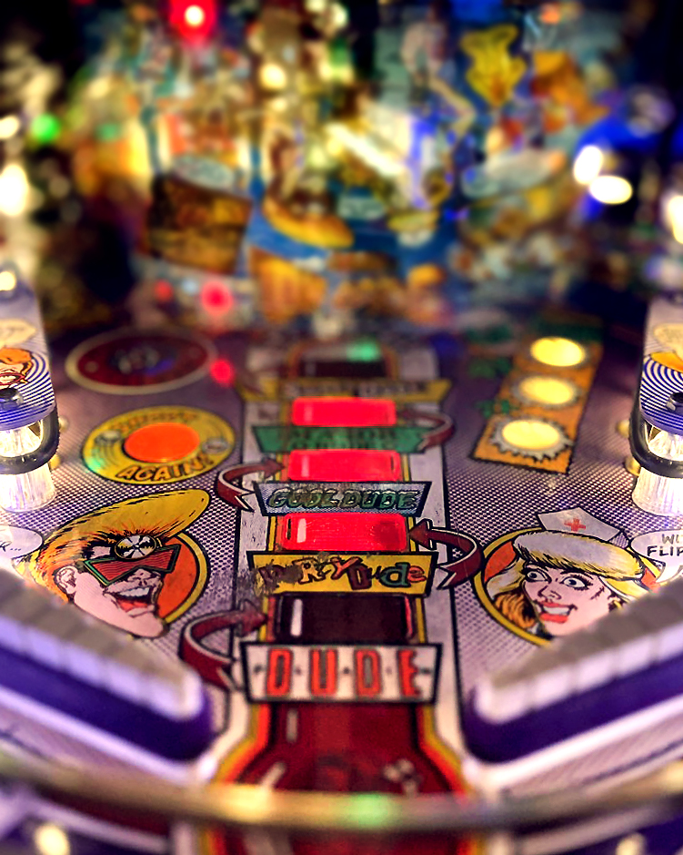 barcadedetroit's tweet photo. "Say ahh-some!" Dr. Dude is now in Detroit!! Activate the Excellent Ray (and multi-ball) by collecting the Heart of Rock 'n' Roll, a Magnetic Personality, and the Gift of Gab. #Barcade #Arcade #ArcadeBar #Pinball #BarcadePinball #DrDude #Detroit #DetroitMI #Dude https://t.co/W92gcnkzXQ