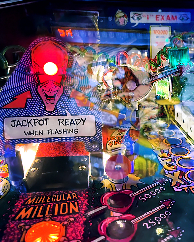 barcadedetroit's tweet photo. "Say ahh-some!" Dr. Dude is now in Detroit!! Activate the Excellent Ray (and multi-ball) by collecting the Heart of Rock 'n' Roll, a Magnetic Personality, and the Gift of Gab. #Barcade #Arcade #ArcadeBar #Pinball #BarcadePinball #DrDude #Detroit #DetroitMI #Dude https://t.co/W92gcnkzXQ