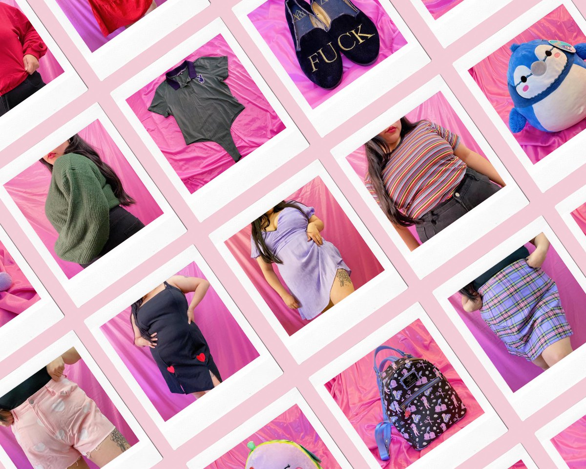 NEW DROP AVAILABLE NOW!
Over 50 new items! Plus Sizes and Mid Sizes! And more squishmallows added to the site! 

✨ SIZES M-4X ✨
 
🌸thickiesthrift.com/collections/new🌸