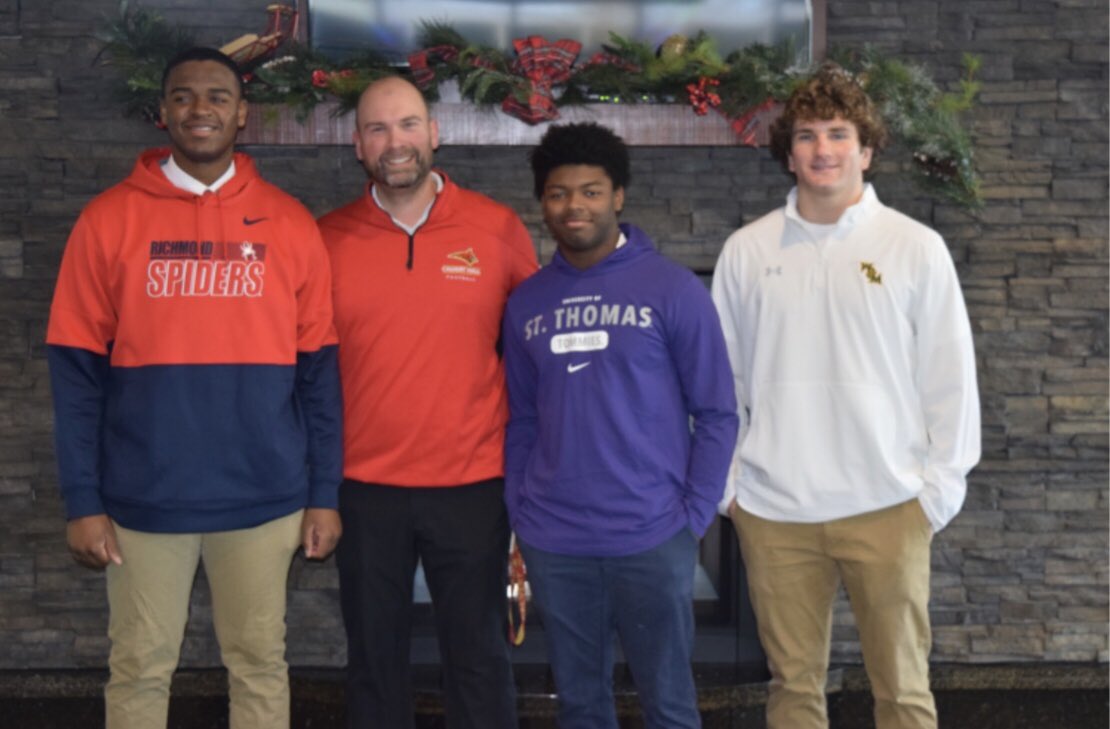 Proud of <a href="/ronanderson23/">Ronald Anderson</a> <a href="/Harperjr_32/">Daniel Harper, Jr</a> <a href="/nbrannock4/">Noah Brannock</a> for signing today. Proud of you guys and the big things to come!!