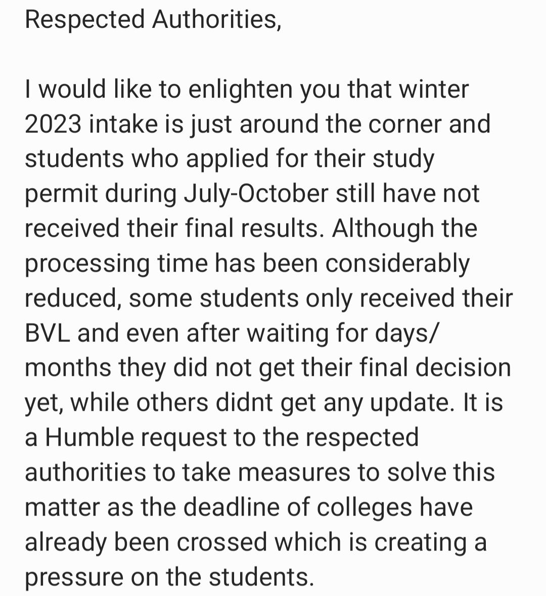 Peter_parker_07's tweet photo. @CitImmCanada @SeanFraserMP @iStudentCanada #Pendingfiles https://t.co/50y7W4qBEF