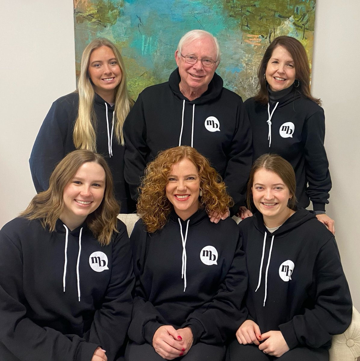 mcneelybrockman's tweet photo. All we want for Christmas is...new MBPR merch! Kelly and Mark surprised #TeamMBPR with new hoodies to keep us warm and cozy in this cold weather! https://t.co/feIouHRvW5