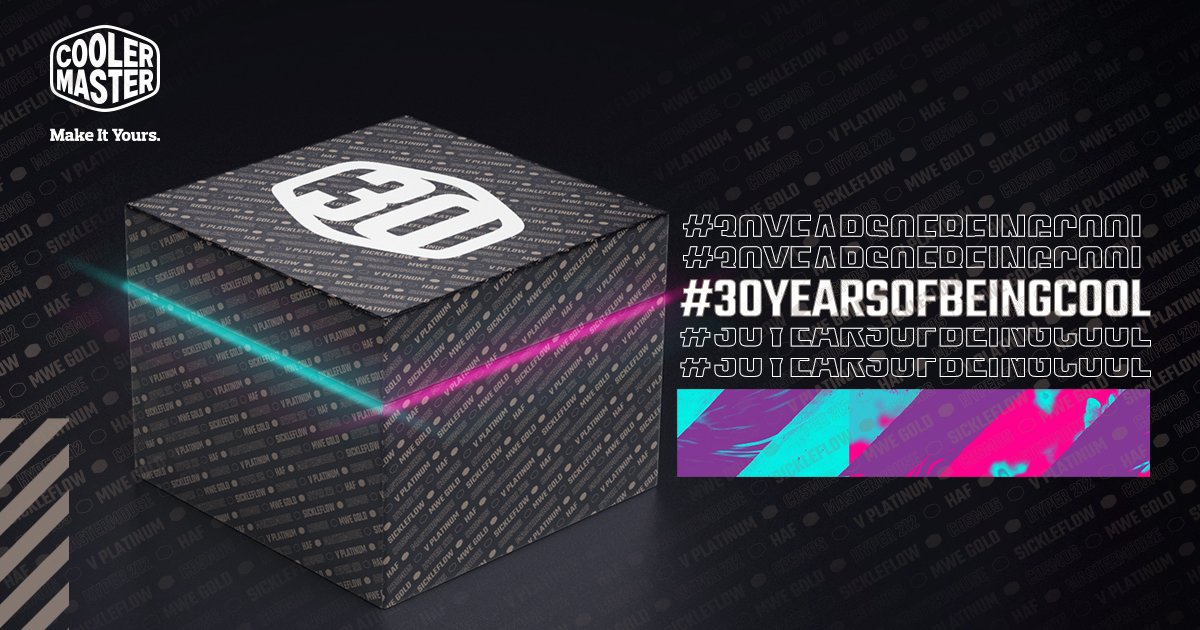 CoolerMasterME's tweet photo. نداء لكل صناع المحتوى! 📢 نحن نجهز مفاجأة كبيرة جداً لكم! 🎁
هل يمكنكم التخمين؟ 👀
#30YearsOfBeingCool #CoolerMaster #MakeItYours https://t.co/xOinf4rjz2