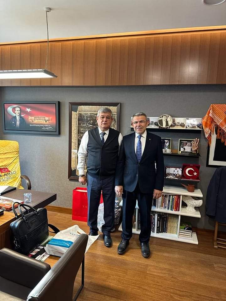 rizaposaci's tweet photo. Köşk ilçemizde önemli projelere imza atan Başkanımız Nuri Güler 'i Gazi Meclisimizde misafir ettik. Nazik ziyaretleri için teşekkürler ediyorum. https://t.co/Xq2FDfOwUu