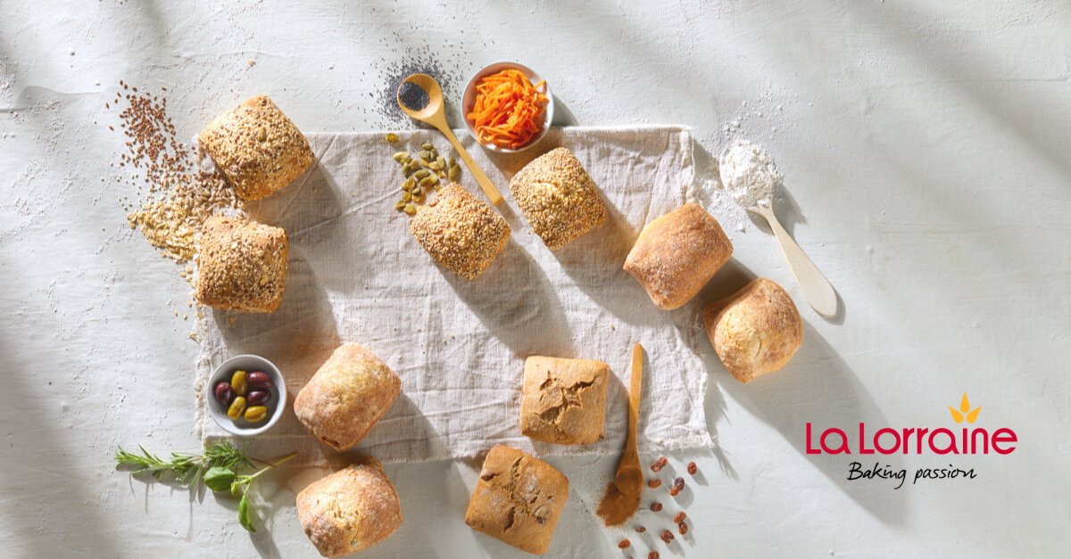 llbg_uk's tweet image. Our Rustic Square Rolls have a crisp crust and an open crumb. 
Available in 3 flavours.
🍞 Rustic White Cube
🍞 Rustic Cube Vital
🍞 Rustic Cube Olives &amp;amp; Herbs

lalorraine.com/gb-en/professi…

#VeganBakery #RusticBread #RusticRoll