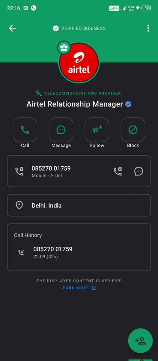 brijrkkumar's tweet photo. Sometimes ago given num assign to anyone but after multiple time discussed with Airtel DTH that concern not available and num assign to me but got calls from bull shit at night hours @airtelindia @Airtel_Presence pl support https://t.co/ISZqK1URAB
