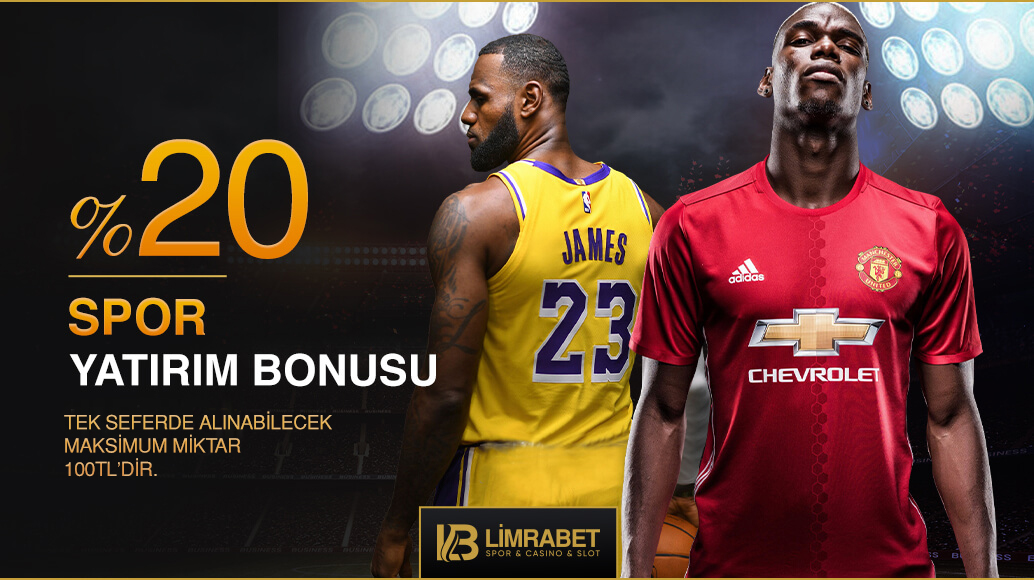 💥 Çevrimsiz %20 Spor Yatırım Bonusu İle Kazanmanın Tadını #Limrabet'te Çıkarın!

😍 #Limra Club Avantajları İle Kazancınızı Katlayabilirsiniz!

🏆 Limrabet ile Kazananlar Kulübüne Katılın!

📲 bit.ly/limrabetgiris