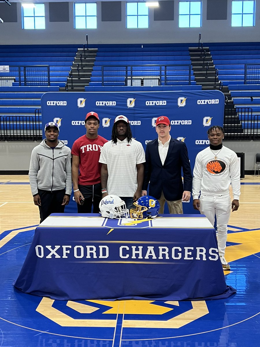 Congratulations to these Chargers moving on to further their academic and athletic careers! We are very proud of you! 

#chargerforlife