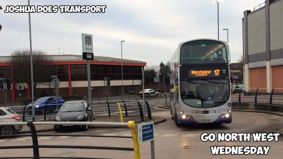 Todays <a href="/gnwbus/">Go North West</a> Wednesday goes back to January 2020 with a photo of 3266 (MX58 EBG) which at the time was numbered 37464 at Middleton Heading To Shudehill.