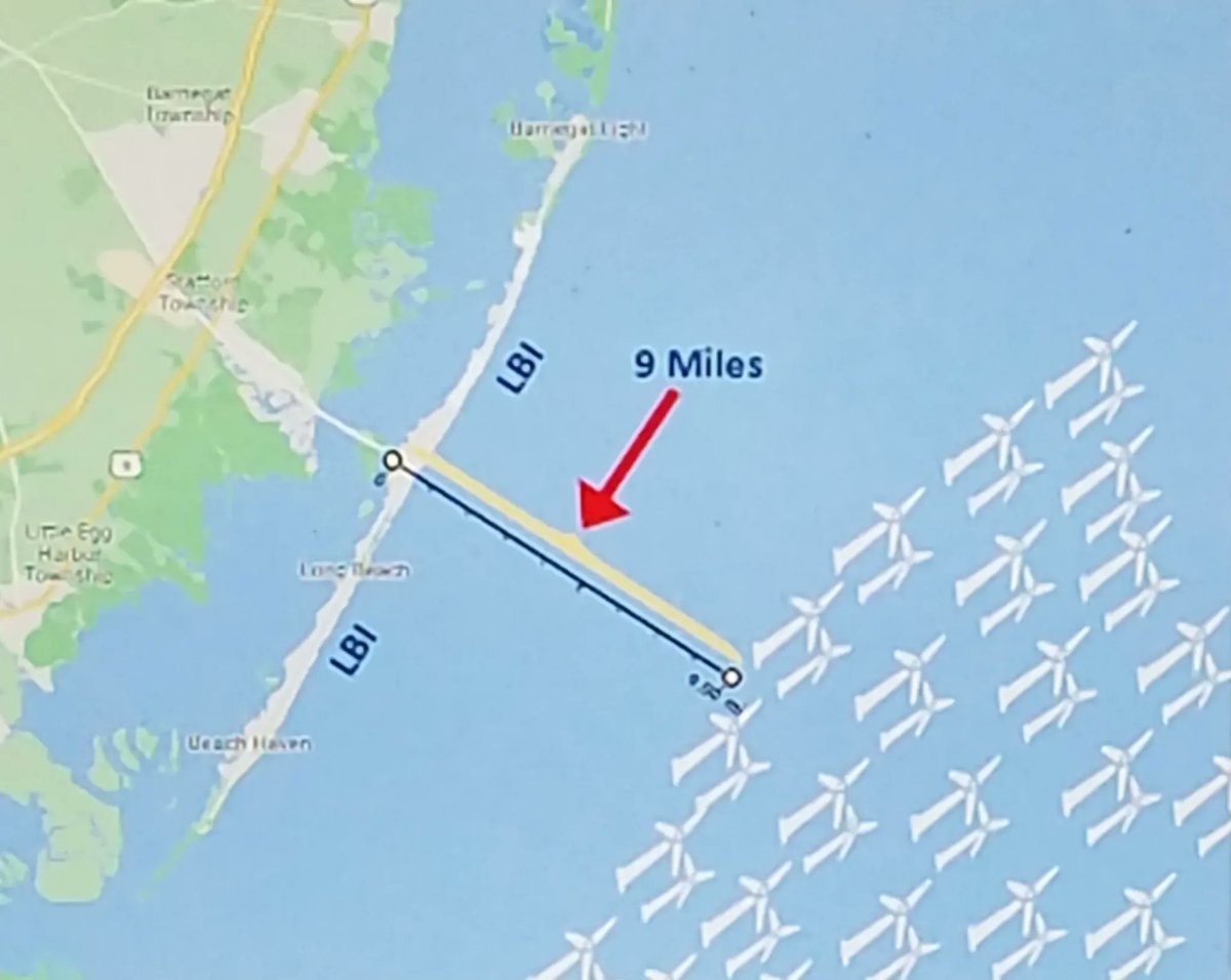 saveLBIorg's tweet photo. Consider what impact the proposed 9-mile out location would have to your #LBIexperience, from destroying our clear horizon, to lost #tourism  #fishing #marinewildlife #noisepollution #lightpollution Please join the fight at SaveLBI .org to #protectourcoast - #movethemout https://t.co/UwrC45VSrT
