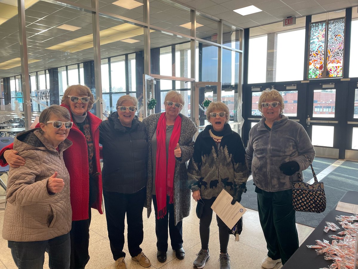 SVSDFoundation's tweet photo. Check out these cool guests sporting our SVF sunglasses at SV's 24th Annual Senior Holiday Event! @Seneca_Valley welcomed local senior citizens to enjoy live entertainment and a wonderful holiday meal. #SVCommunity #SVSeniorHolidayEvent https://t.co/PdWxDrxr1S