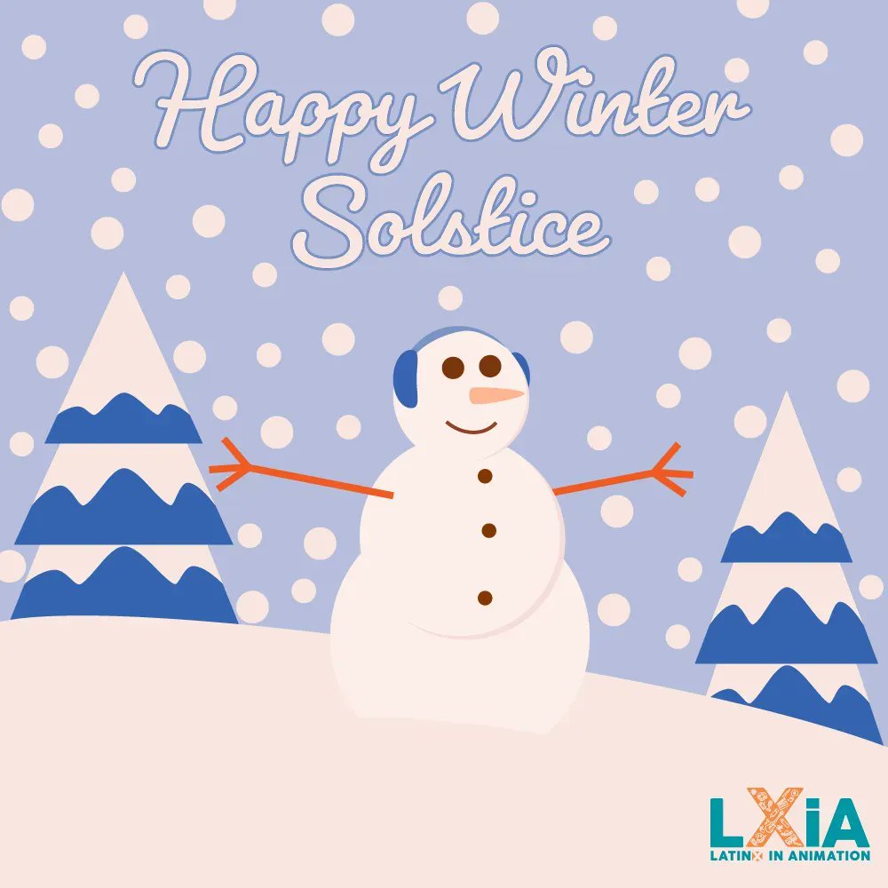 latinxinanim's tweet photo. #TheWinterSolstice is here! December 21st marks the beginning of winter - although some may have been feeling a wintry chill for a while *brr emoji*. We hope you see extra stars in the extra long night tonight! https://t.co/8jJ0tTu7cY