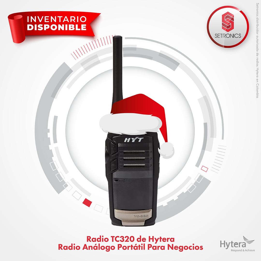 setronicssas2's tweet photo. ⚡Inventario disponible en radio TC320⚡

Versátil y liviano, este radio es ideal para su negocio

Realice su pedido por WhatsApp al número📲3125085416 o por correo contactenos@setronics.net para más información.

#Setronics #Colombia #HyteraRadio #TC320 https://t.co/Sy9AlYL7Op