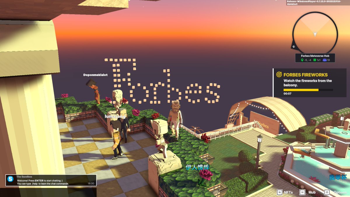 wangchuan8000's tweet photo. @TheSandboxGame @Forbes @polygonalmind In the @Forbes Metaverse Hub! Check my screenshot below 🎈👇 https://t.co/LFRZTMpa9t