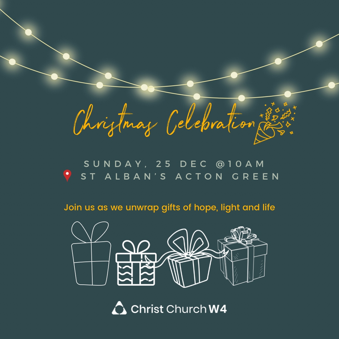 Join us this Christmas Day for our all age family celebration! This will also be live streamed!
