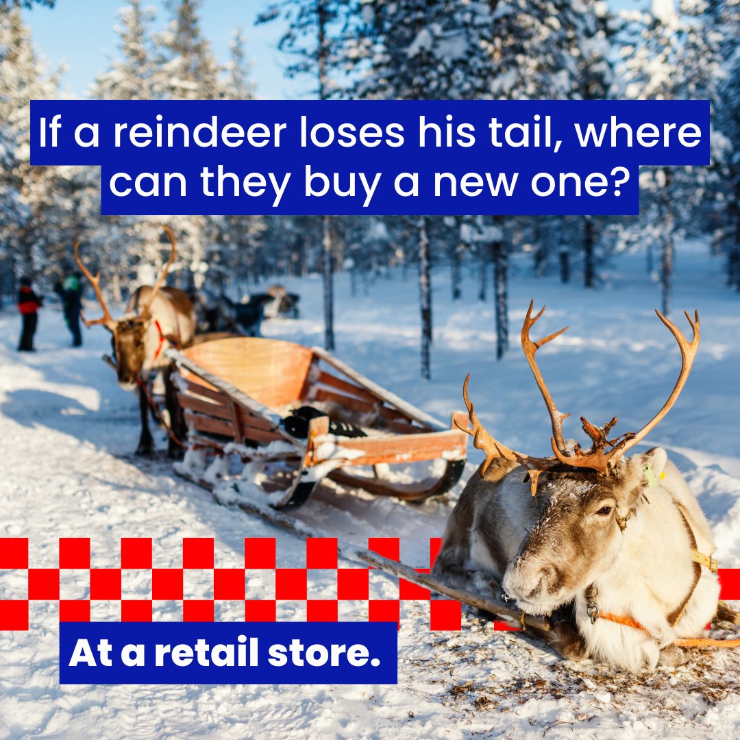 ClarenceFarm's tweet photo. Unfortunately, no, our stores don't currently stock reindeer tails...🦌✨ https://t.co/fMyW2ZUtJ4