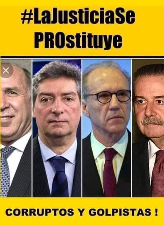 OresteHugo's tweet photo. @horaciorlarreta Justicia PROstituta.!! https://t.co/VVKntekElM