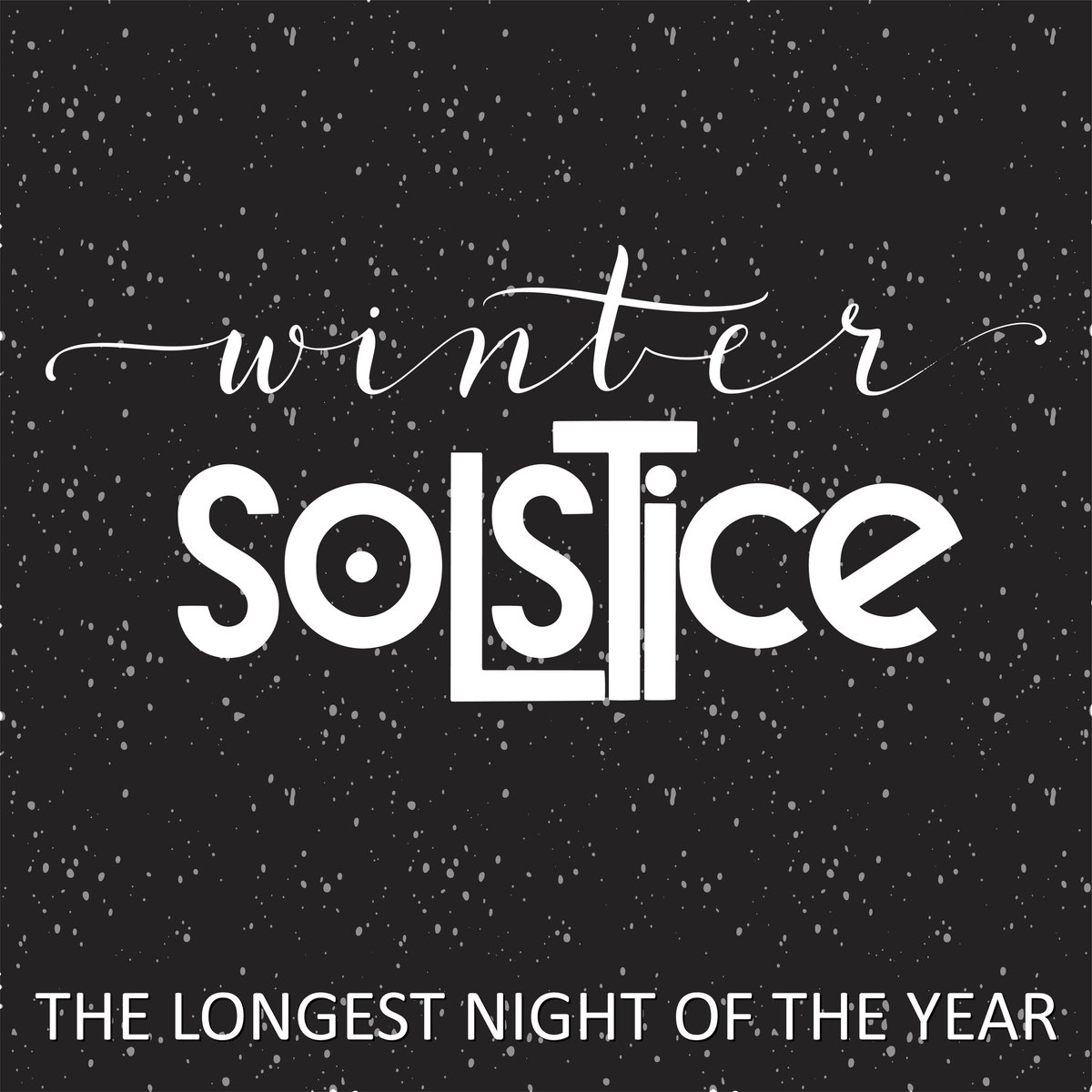 Happy #WinterSolstice! While it may be the longest night of the year, that means that from here out our days will start to get longer! #decembersolstice #winter #happywinter #longestnight