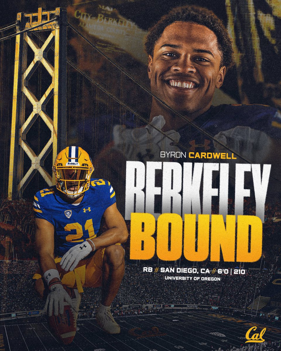 CalFootball's tweet photo. OFFICIAL ☑️

https://t.co/f44FOR5Wc0 https://t.co/QWDbd84o0F