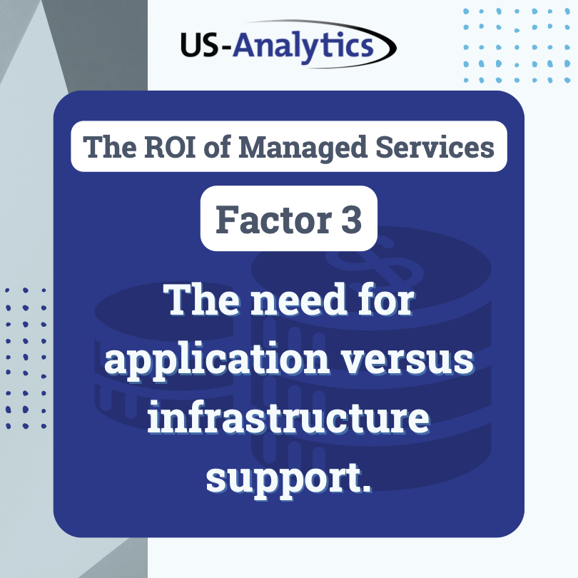 usanalytics's tweet photo. When it comes to supporting your EPM/BI systems, you may need application support, infrastructure support, or a mix of both. Learn how the type of support you need affects the ROI of #OracleEPM managed services: https://t.co/lsKf0ELshv

#epmcloud #hyperion https://t.co/IXZg5ZmDFL