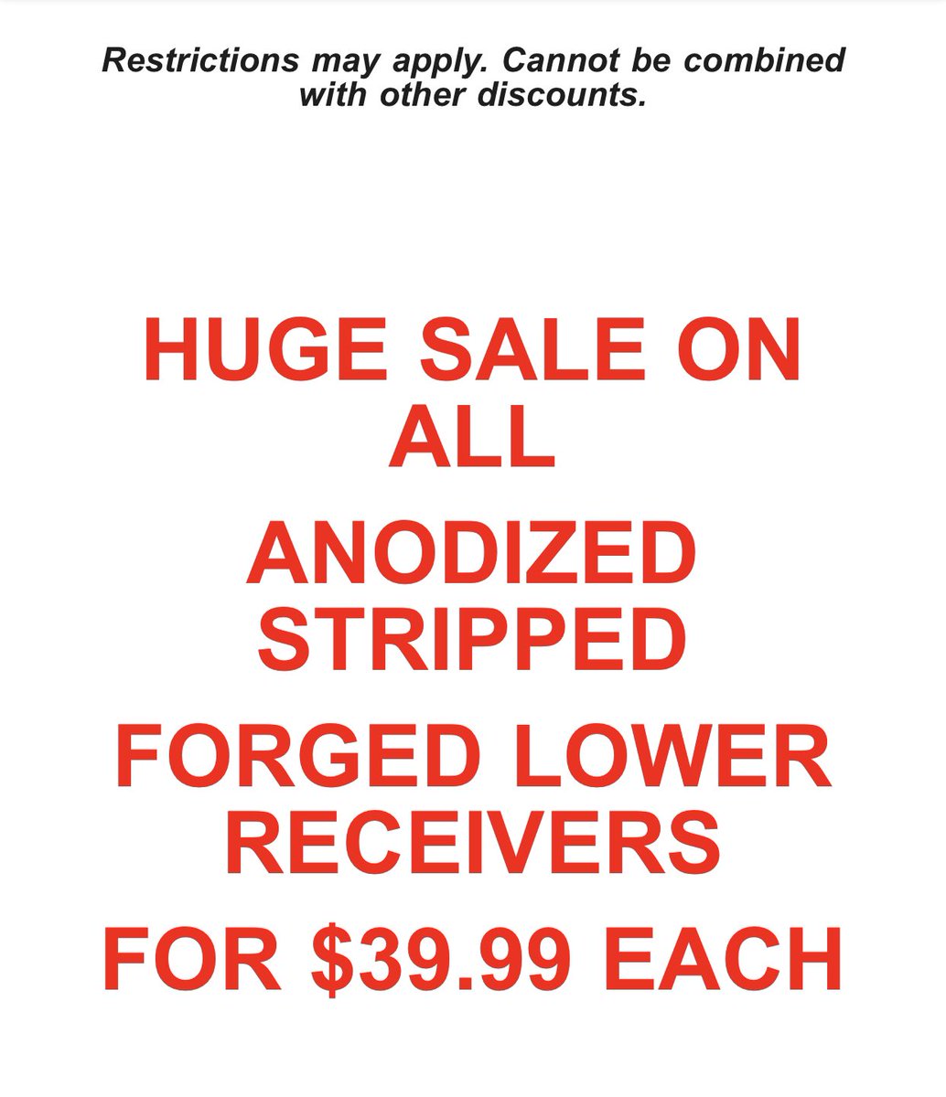 TactMach's tweet photo. CHRISTMAS SALES EVENT EXTENDED FOR LAST MINUTE SHOPPERS. DON'T LET THE GOVERNMENT GRINCH STEAL YOUR RIGHT TO BEAR ARMS!
#CHRISTMASSALESEVENT #holidaygiftideas #WeThePeople #ar15 #2amendment #80percent #MAGA #firearms #2a #tacticalsanta #lastminutechristmasgifts #lastminutegift https://t.co/5MQLaRqSyP