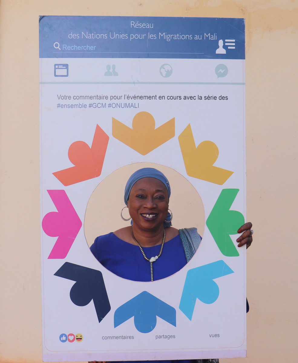 OIMMali's tweet photo. "Les migrants sont des agents de développement durables et des titulaires des droits humains. Nous ne pouvons pas atteindre les #SDGs sans mettre en œuvre le Pacte mondial pour la migration #GCM & #ProgressDeclaration", Fatimata Ossade Traoré, @PNUDMALI.
#MigrantsDay #IMD22🇲🇱 https://t.co/39oSVDKaUn