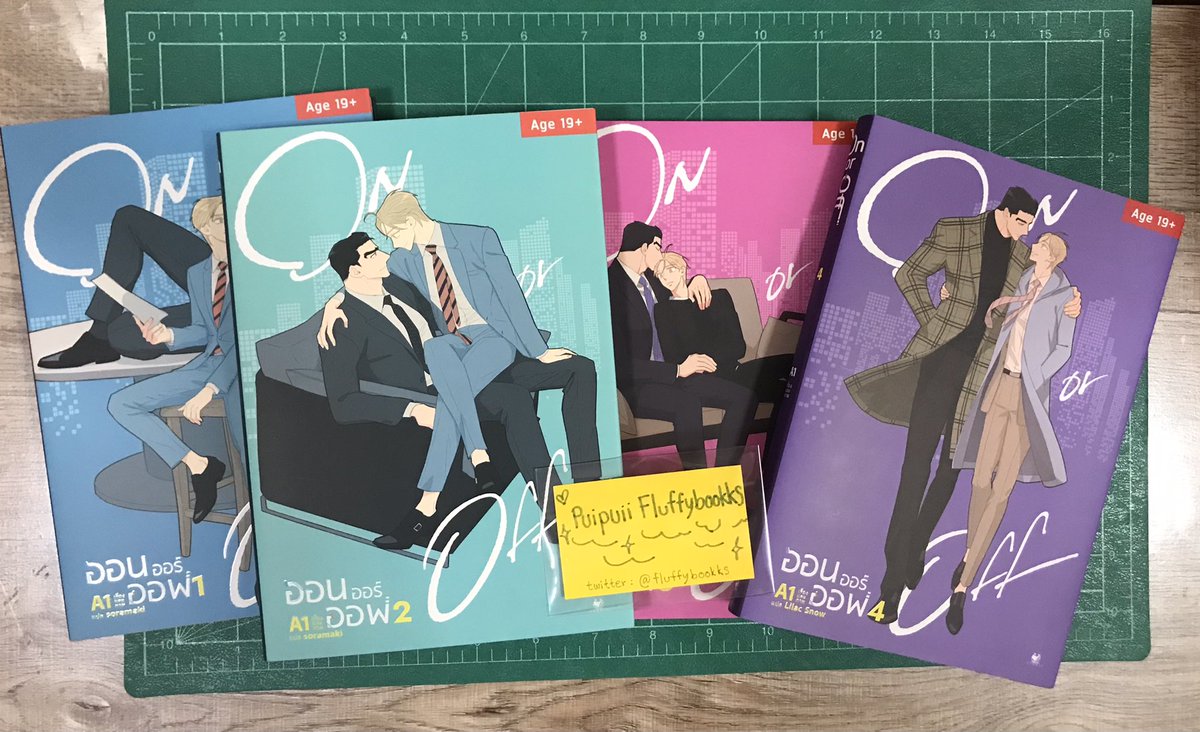 fluffybookks's tweet photo. 🦉On or Off 1-4 (ชุดปกติรอบพรี)
📁โปสการ์ด4ใบ+ที่คั่นพี่ฮูก 2ใบ
🌹มือสอง สภาพดีมากกกก
📚อ่านรอบเดียว เก็บในซองซิป
📦ราคา 1300฿ รวมส่งเอกชน
🧚🏻♂️สนใจdmได้เลยค่า
#OnoroffTH #มันฮวา #มังงะวาย #การ์ตูนวาย https://t.co/f5KjC4u6vd