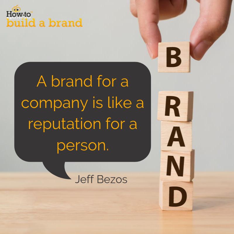 "A brand for a company is like a reputation for a person. You earn your reputation by trying to do hard things well" – Jeff Bezos​
​
#brandbuilding #howtobuildabrand